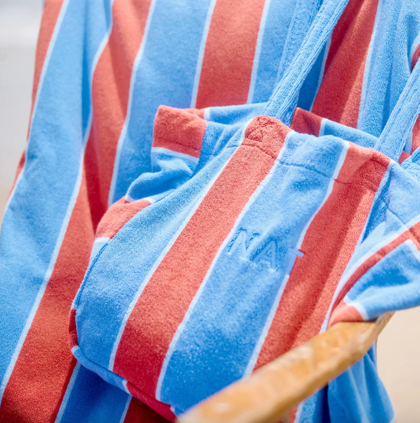Beach Bag- Riviera Stripe