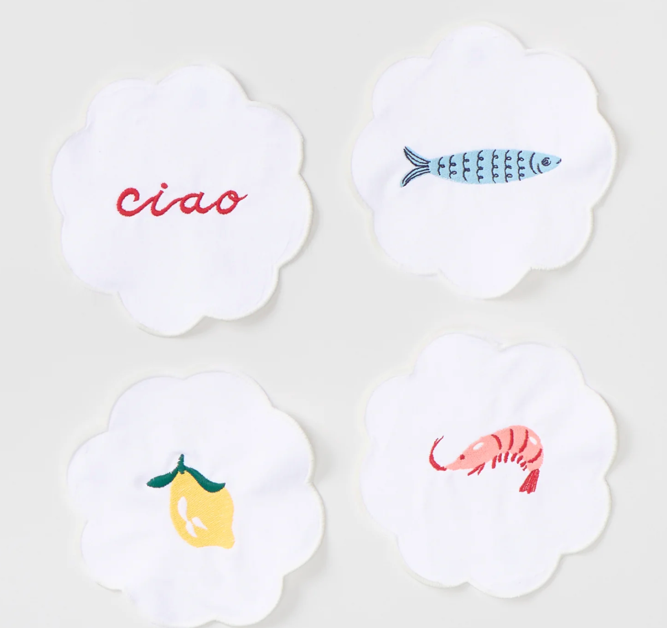 Cocktail Napkins (Set of 4)- Dolce Vita