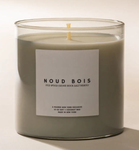 Noud Bois | Poured New York- 10 OZ Soy Coconut Wax Candle