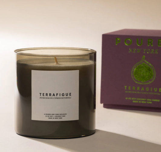 Terrafigure | Poured New York- 10 OZ Soy Coconut Wax Candle