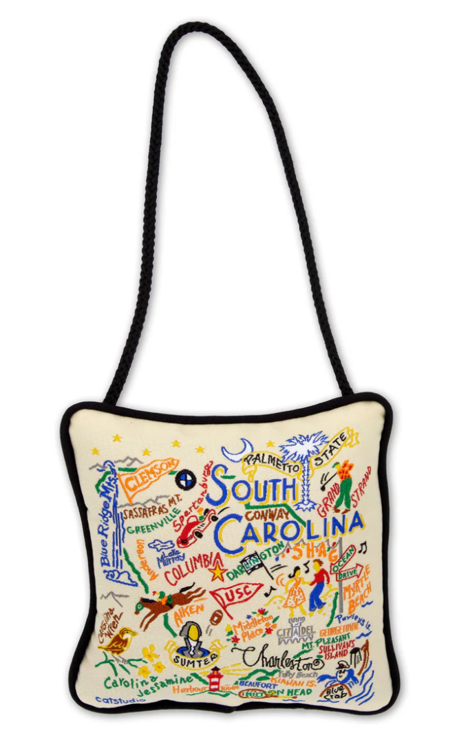 South Carolina Mini Pillow Ornament