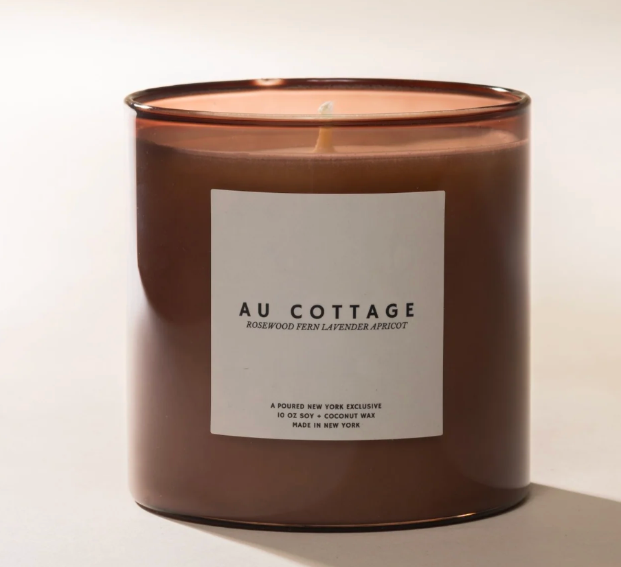 Au Cottage | Poured New York- 10 OZ Soy Coconut Wax Candle