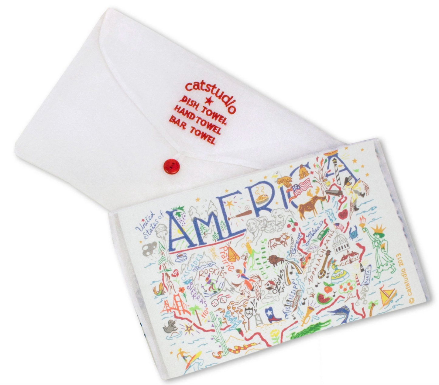 America Dish Towel