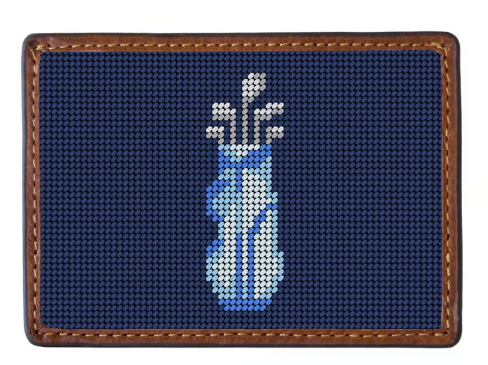 Driven by Faith Needlepoint Credit Card Wallet
