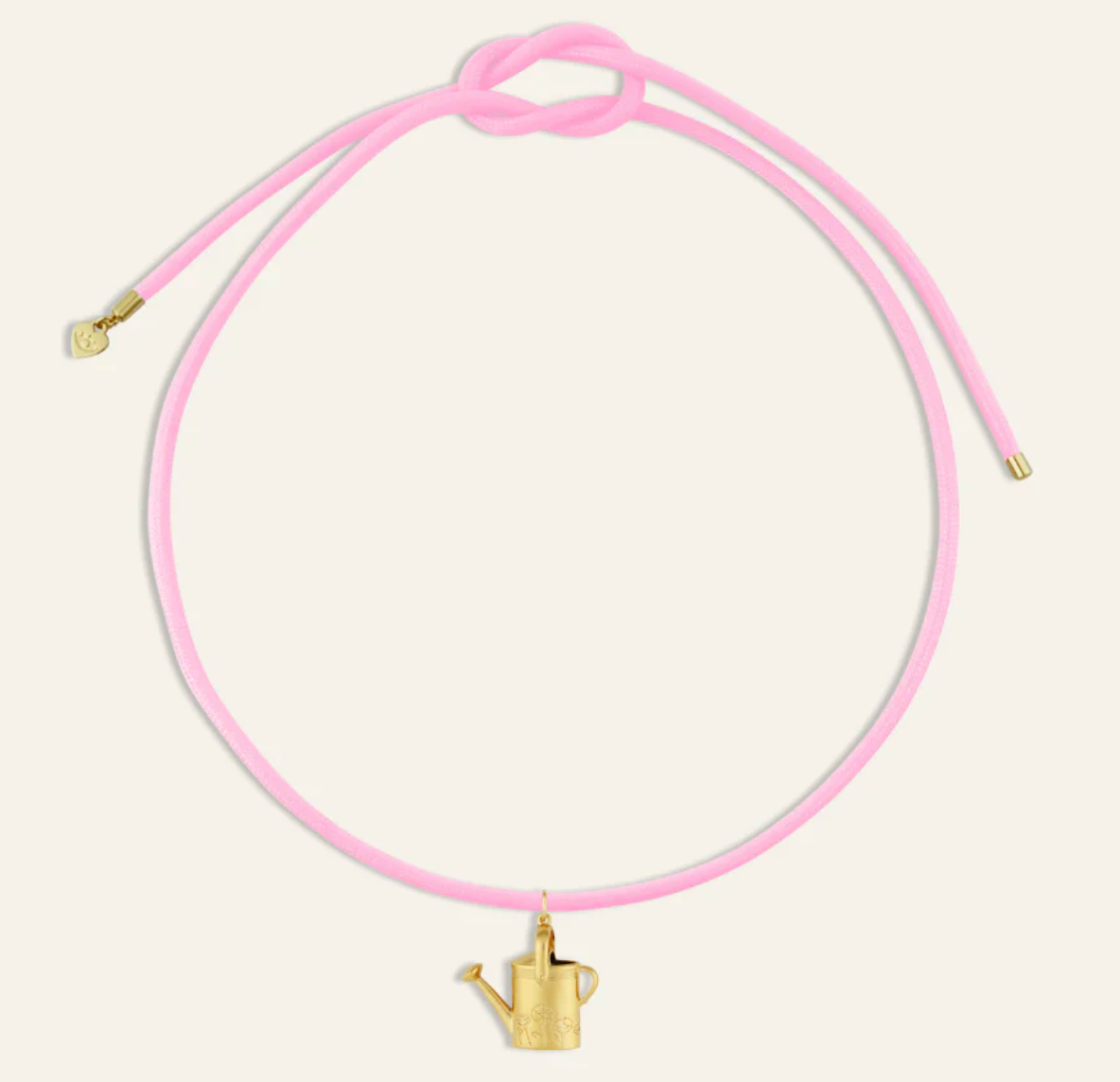 Watering Can Cord Necklace