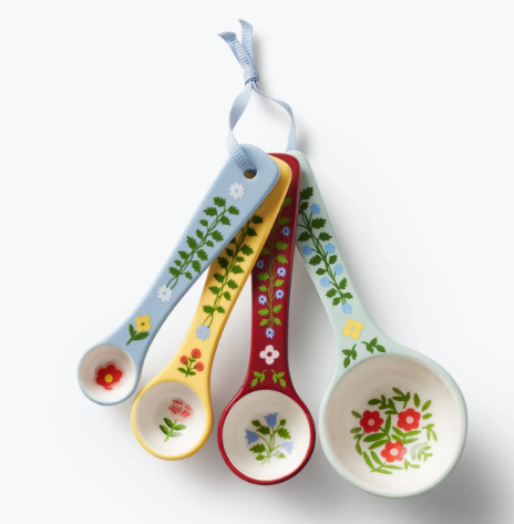 Home Sweet Home Porcelain Measuring Spoons