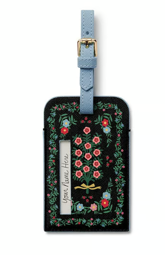 Rosette Luggage Tag