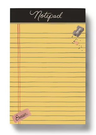 Class Notes Notepad