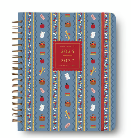 2026-2027 17-Month Academic Hardcover Spiral Planner
