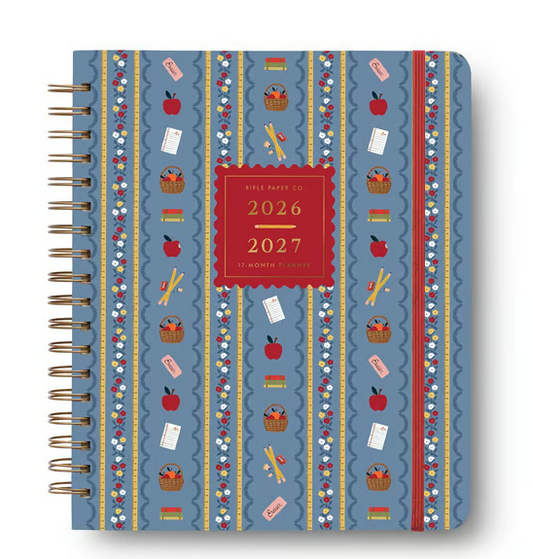 2026-2027 17-Month Academic Hardcover Spiral Planner