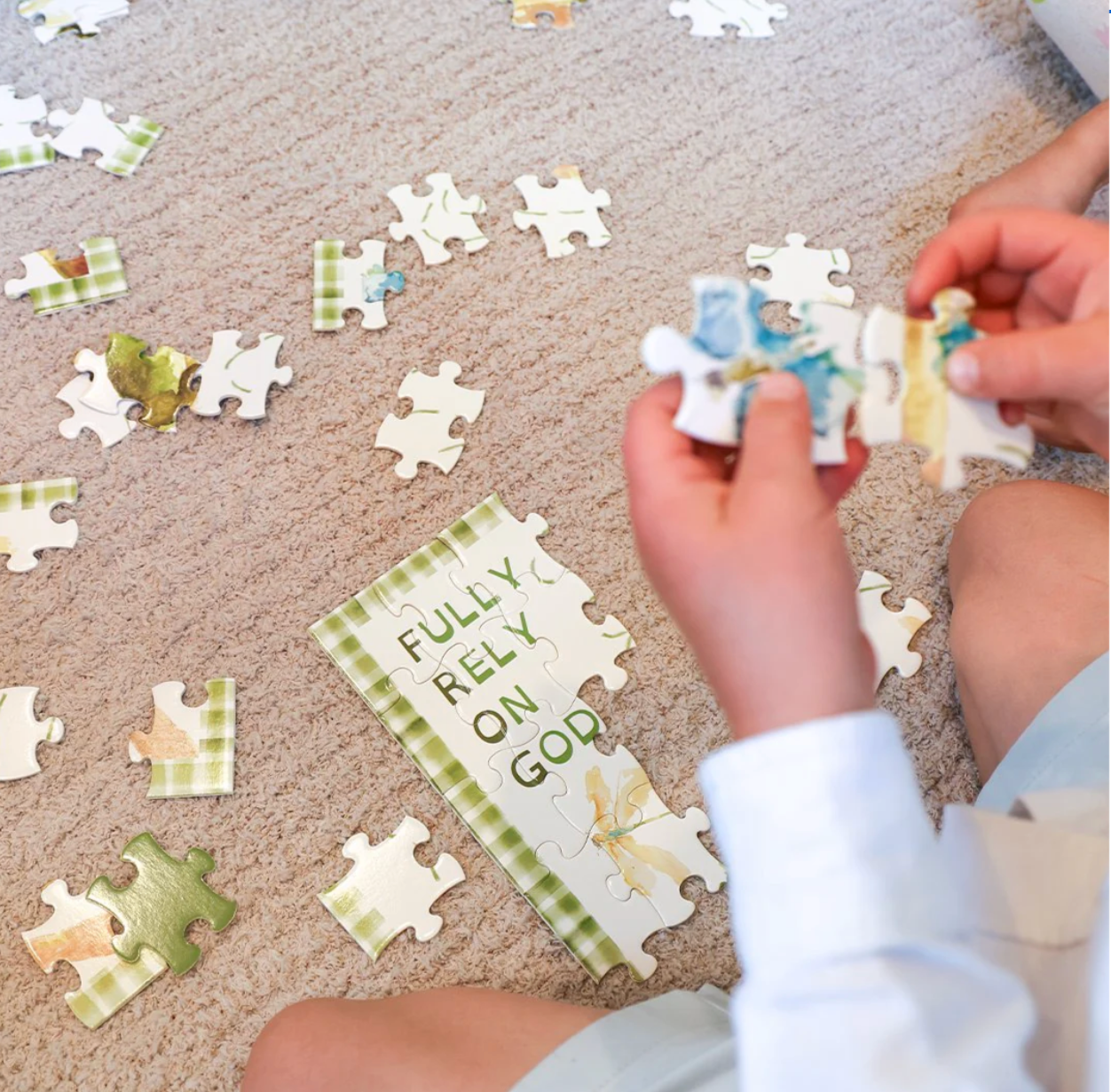 Fully Rely On God Puzzle