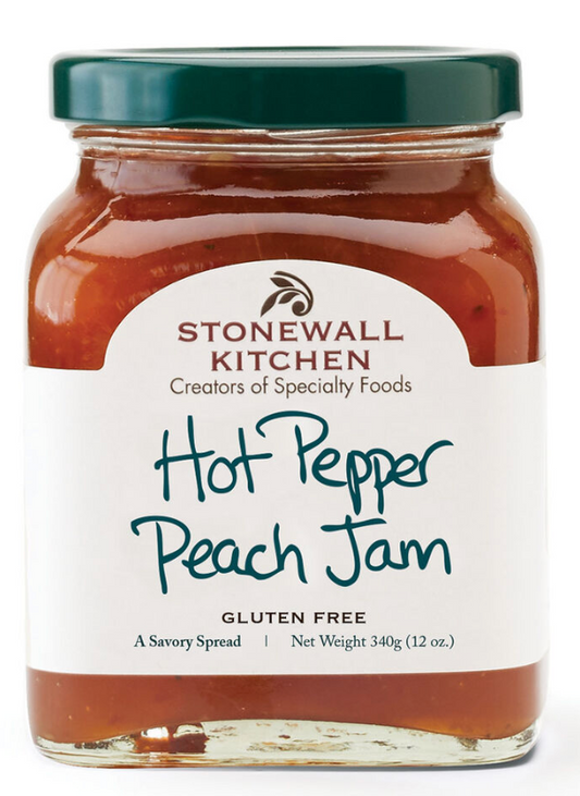 Mini Hot Pepper Peach Jam