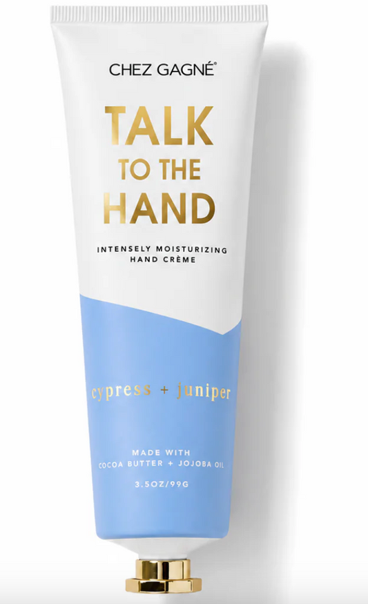 Talk to the Hand - Hand Cream - Cypress Juniper