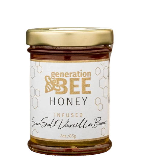 Sea Salt Vanilla Bean Honey 3 oz
