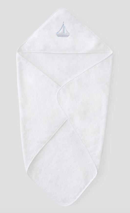 Baby Hooded Towel-Boat