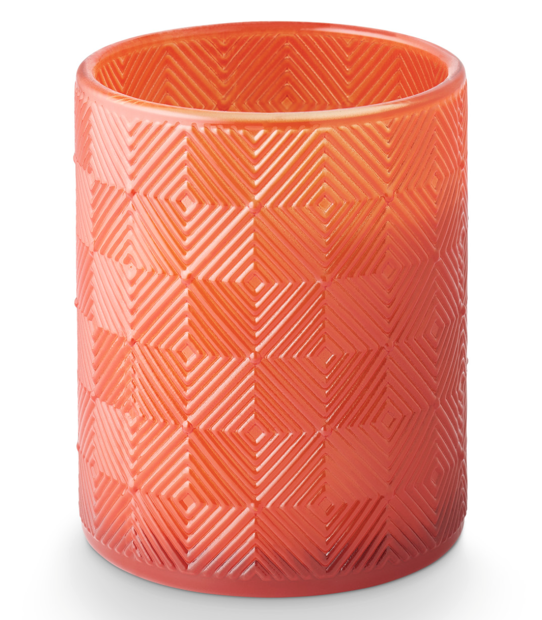 Guava Ginger Textured Glass Candle