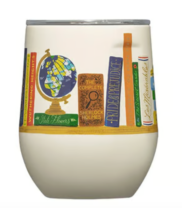 Stemless - 12oz Rifle Paper - Book Club