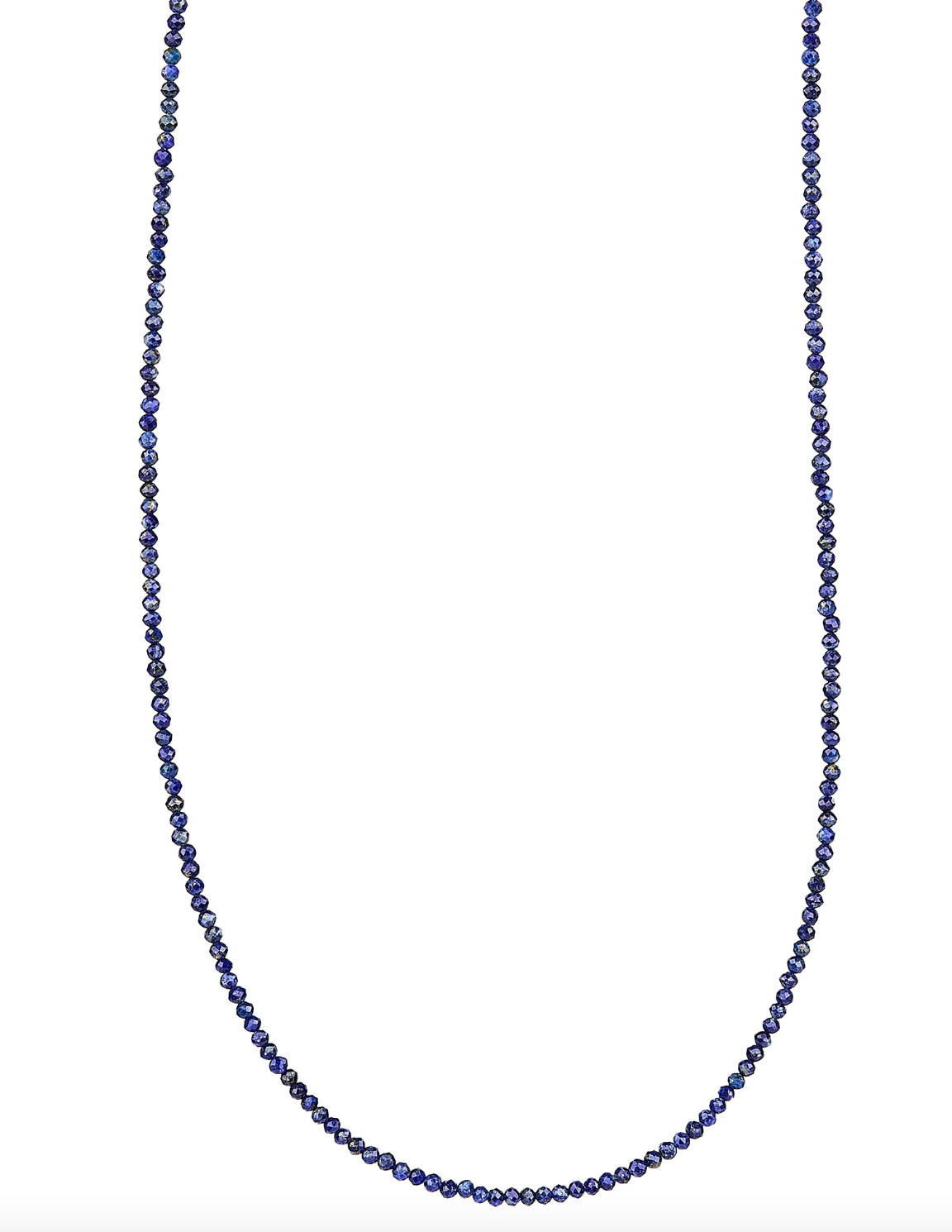 Sapphire Beaded Necklace