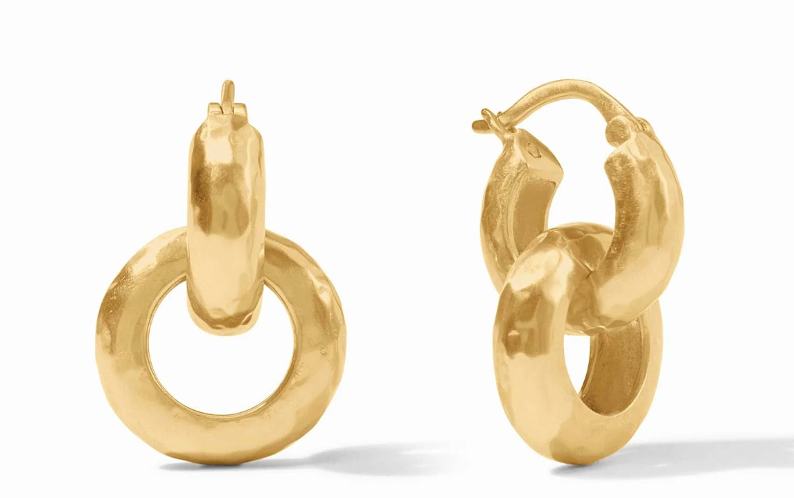 Catalina 2-in-1 Earring-Gold