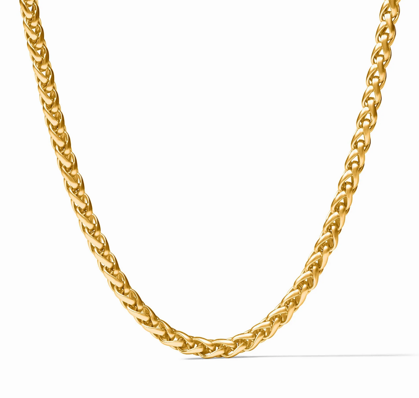 Cobblestone Link Necklace-Gold