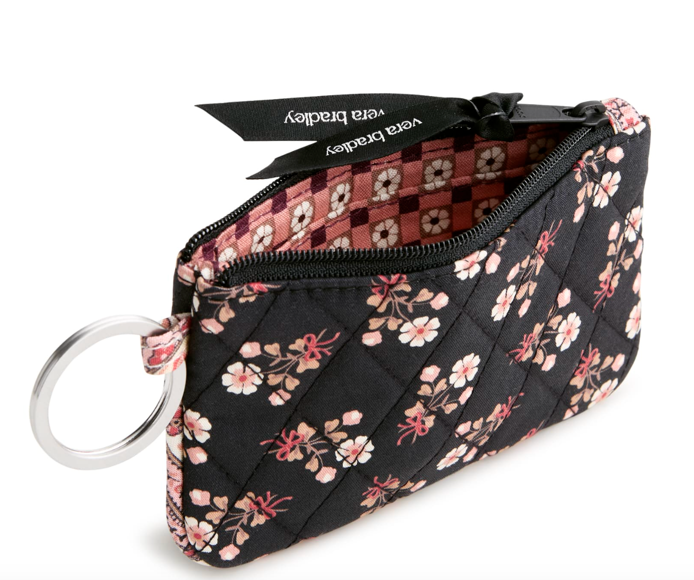 Zip ID Pouch w/Breakaway Lanyard-Melissa Ditsy