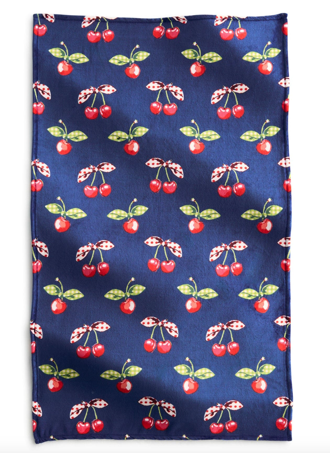 Plush Throw Blanket-Cherry Picking