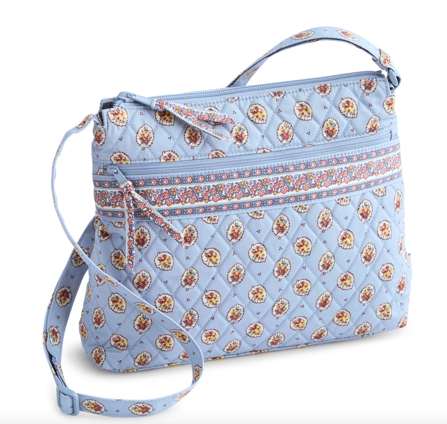 Original Zip Hipster-Blue Leaf
