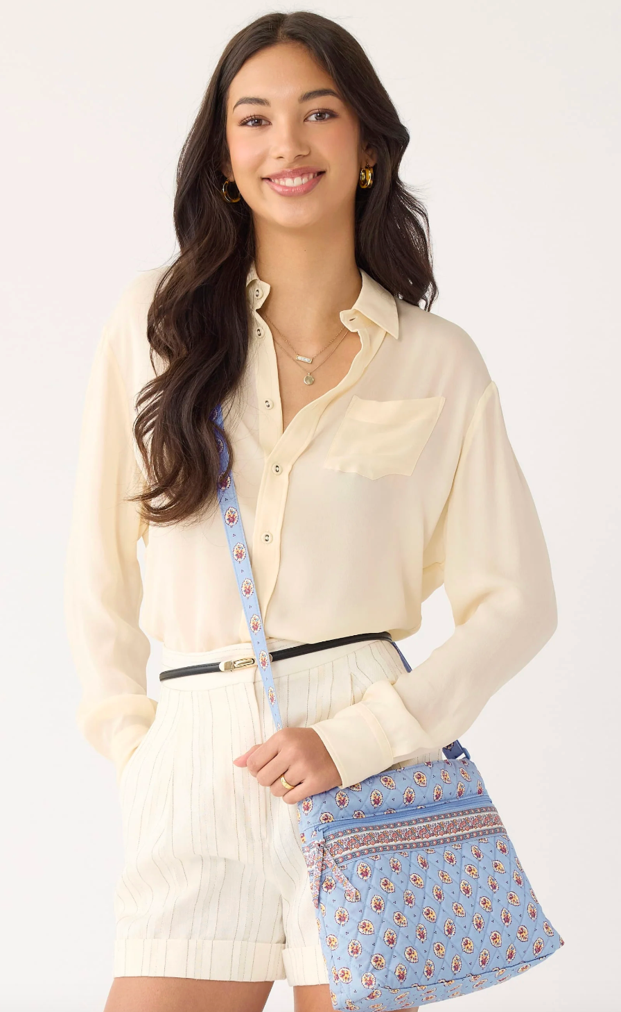 Original Zip Hipster-Blue Leaf