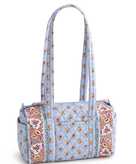 Original 100 Handbag-Blue Leaf