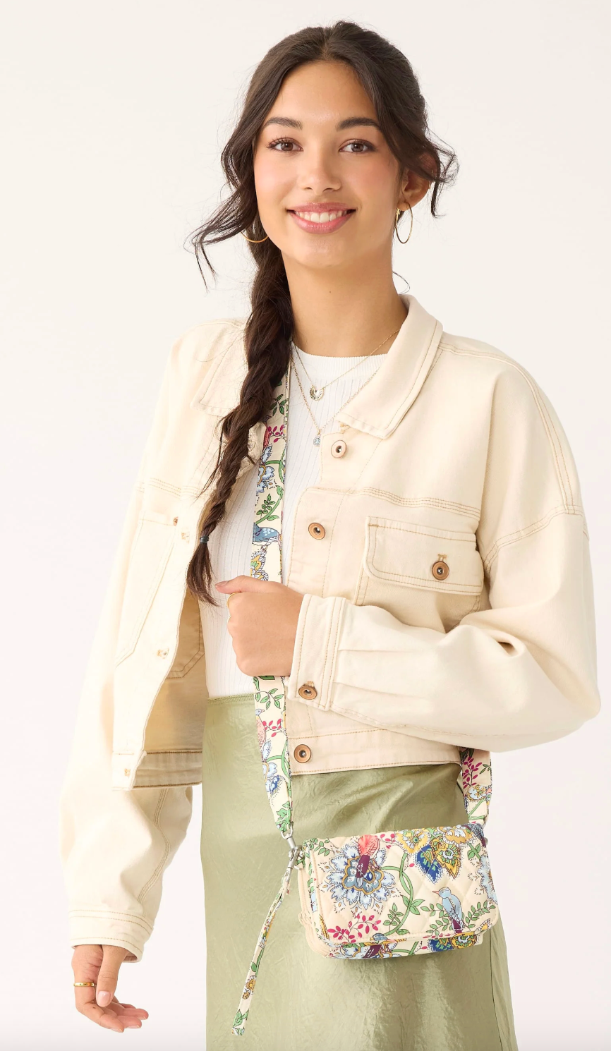 Carlow All in One Crossbody- Prairie Blooms