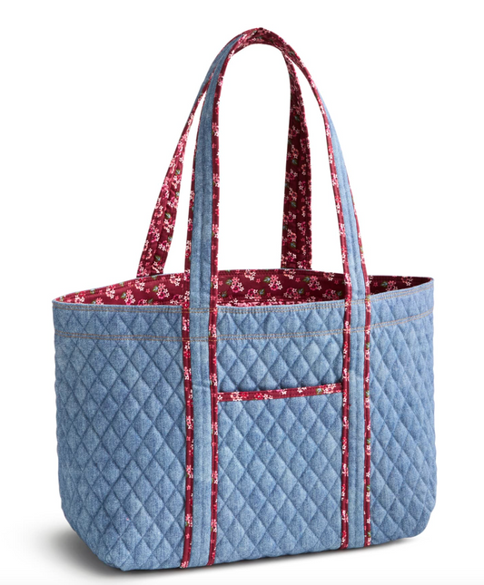 Hathaway Tote- Riverside Denim