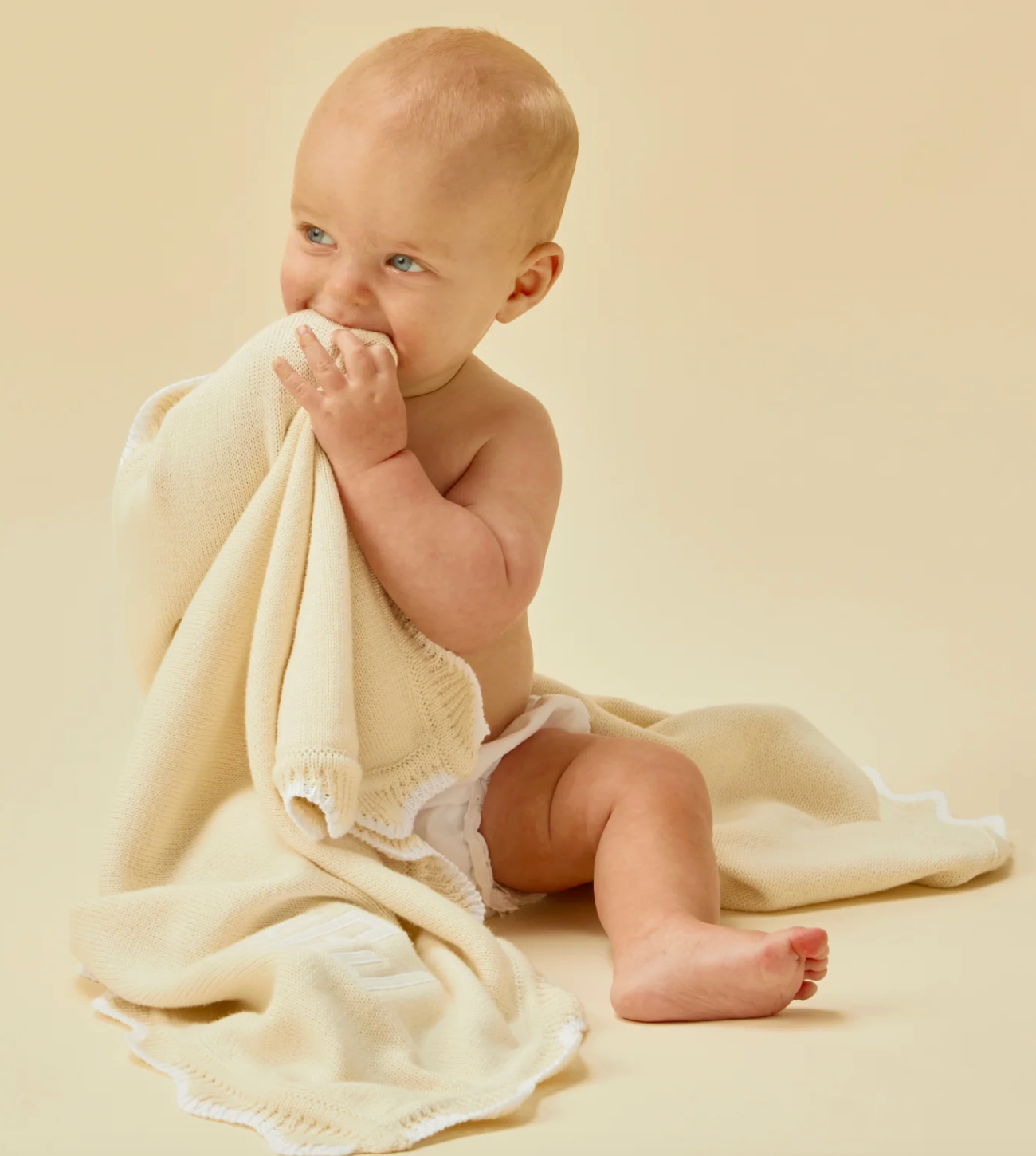 Baby Blanket-Cream