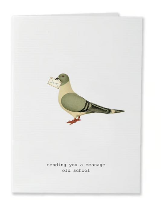 SENDING YOU A MESSAGE GREETING CARD