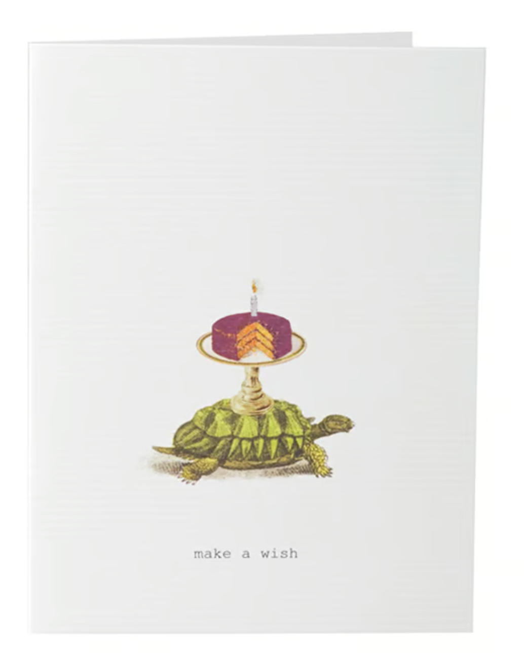 MAKE A WISH GREETING CARD