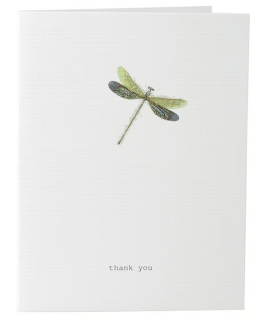 THANK YOU (DRAGONFLY) GREETING CARD