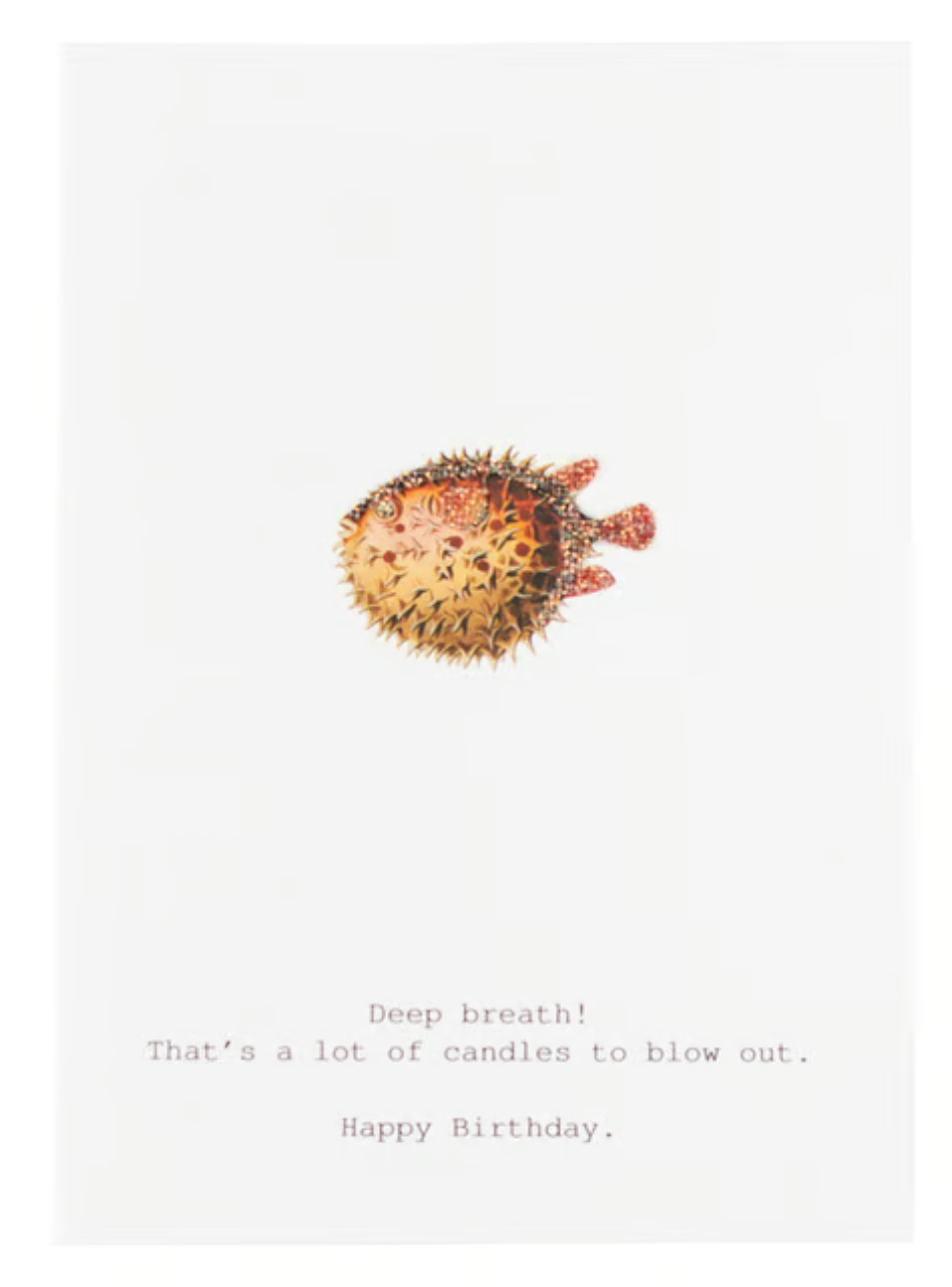 DEEP BREATH GREETING CARD