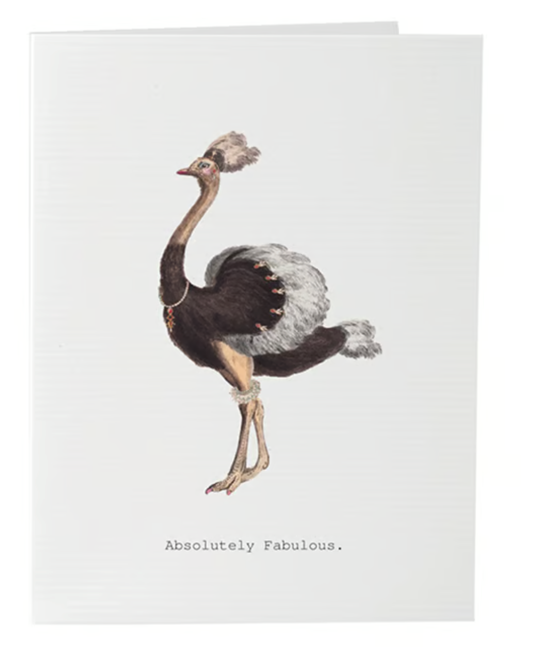 ABSOLUTELY FABULOUS GREETING CARD