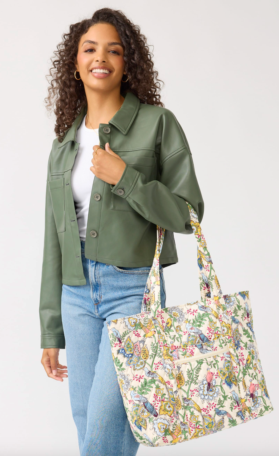 Original Vera Tote- Prairie Blooms