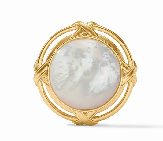 Essex Brooch- Mother of Pearl