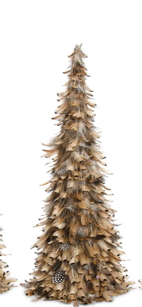 Camel Feathered Cone Trees- 3 Sizes