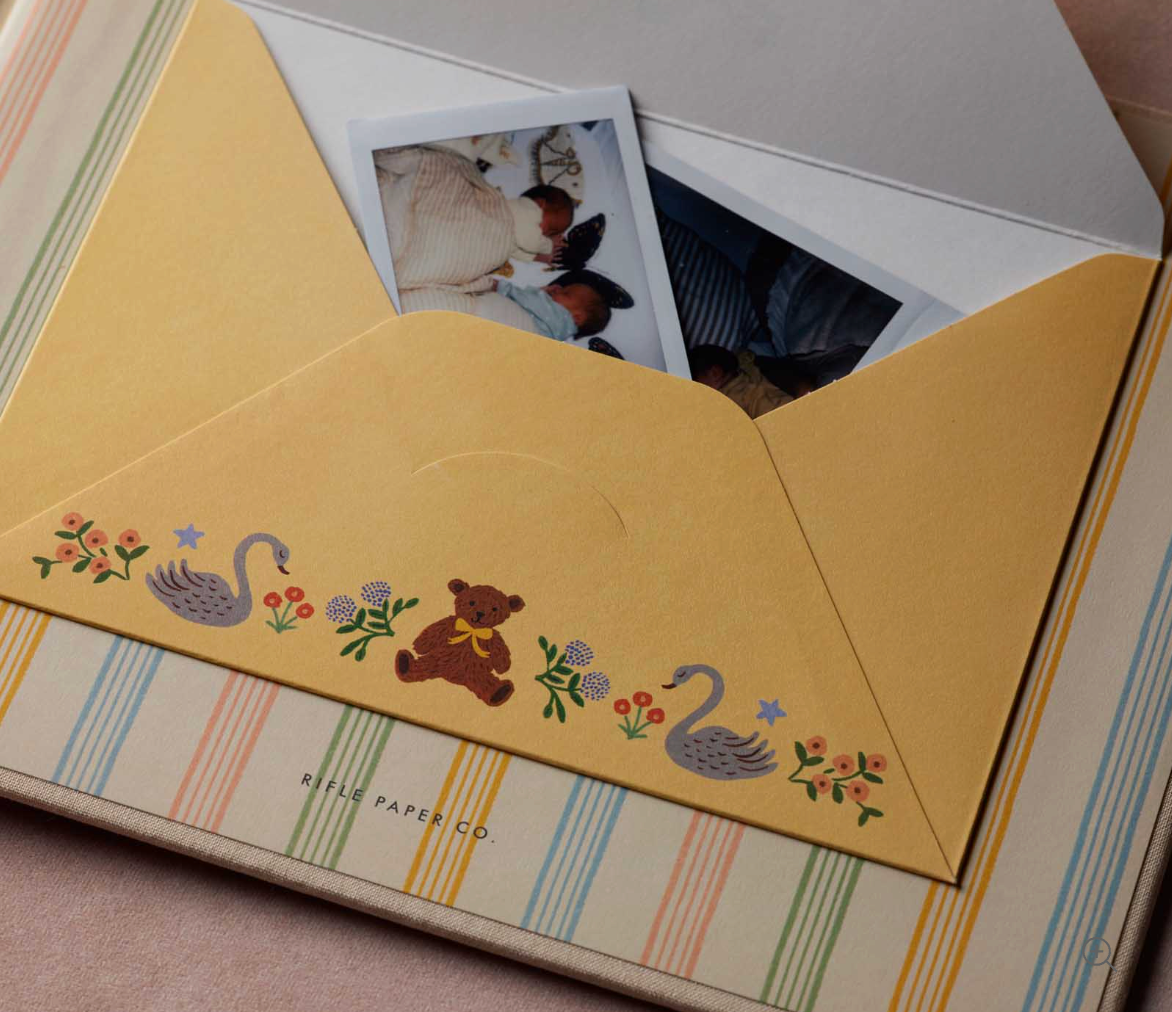 Embroidered Baby Book