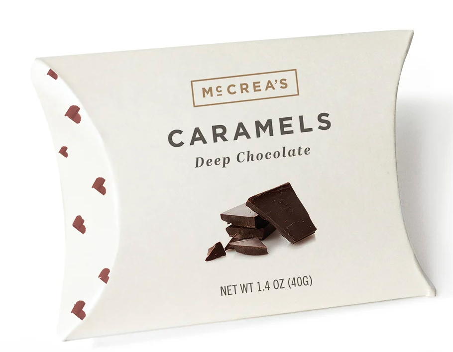 Deep Chocolate 1.4 oz pillow box (5 pcs)