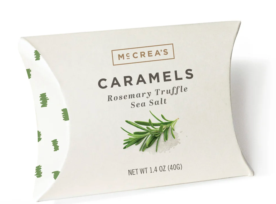 Rosemary Truffle Sea Salt 1.4 oz pillow box