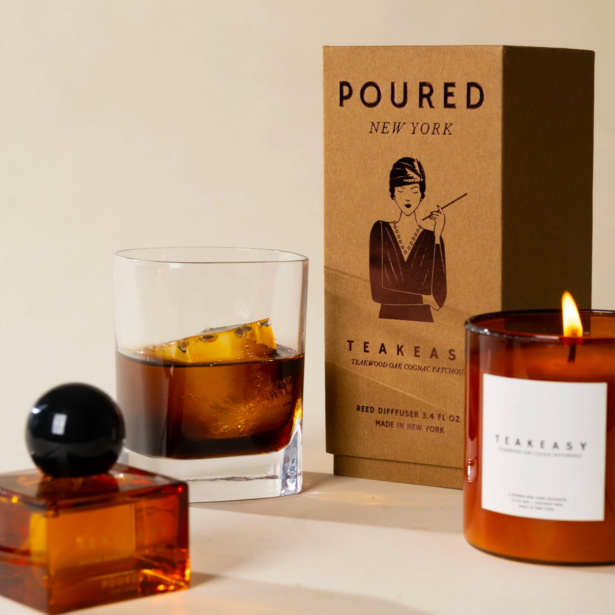 Teakeasy | Poured New York-  1.7 FL OZ | 50 ML Niche Parfum