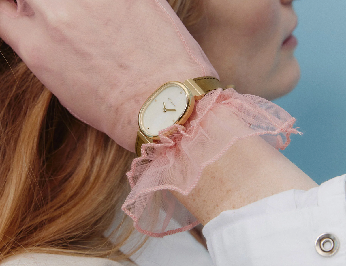 Jane (Leather)  Gold/Champagne/Olive