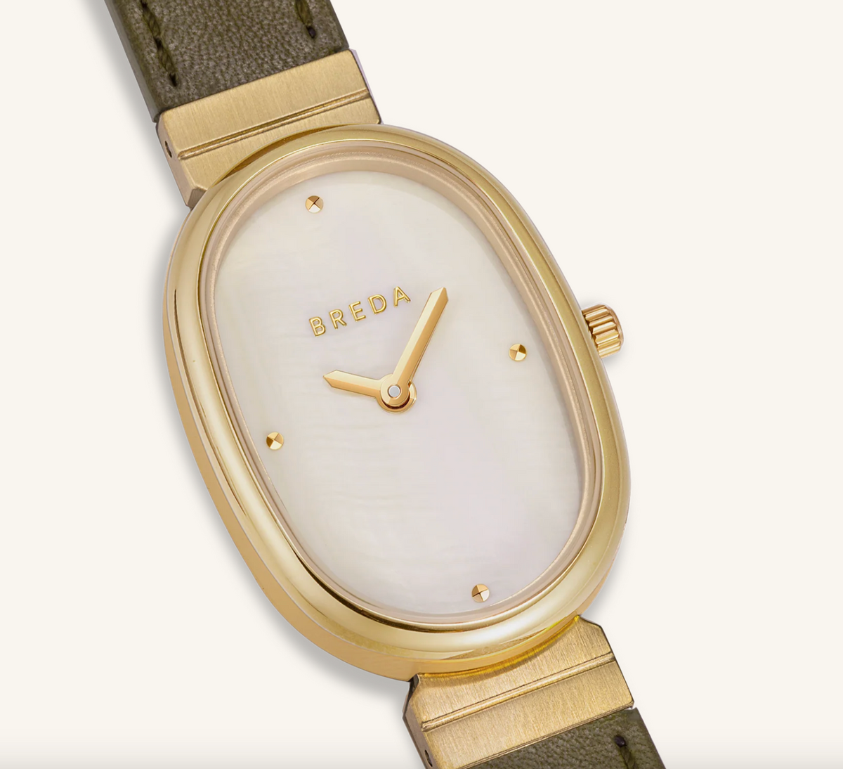 Jane (Leather)  Gold/Champagne/Olive