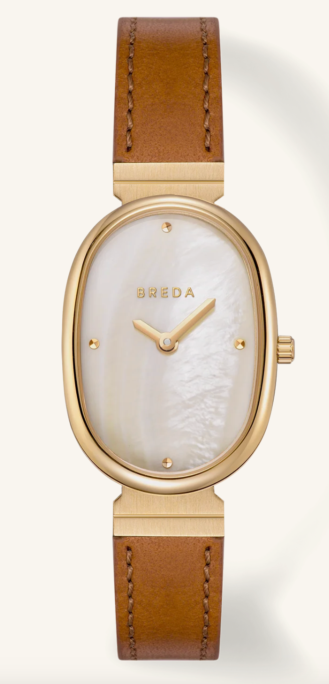 Jane (Leather)  Gold/Champagne/Brown