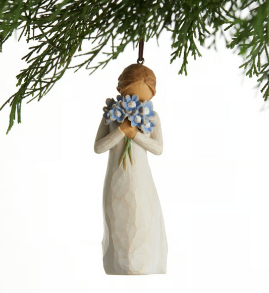 Willow Tree - Forget-me-not Ornament