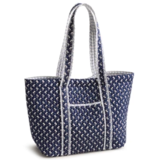 Hathaway Tote- Rachel Ditsy Peacoat