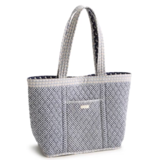 Hathaway Tote- Rachel Ditsy Peacoat